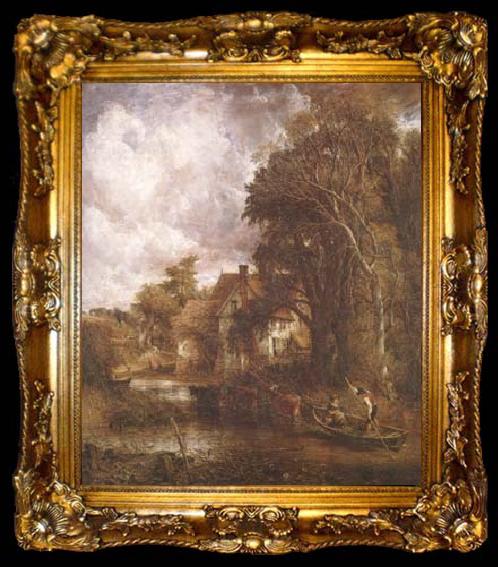 framed  John Constable The Valley Farm (mk09), ta009-2